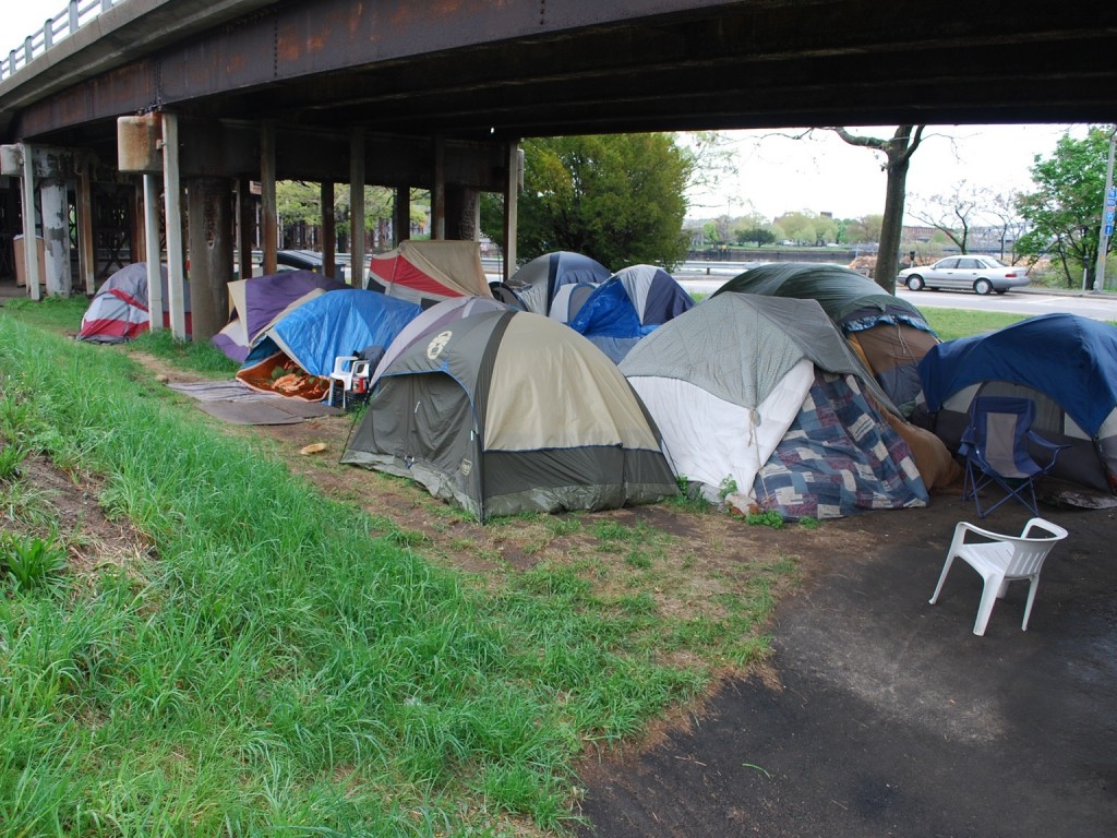 What the Homeless - Tent City in Providence