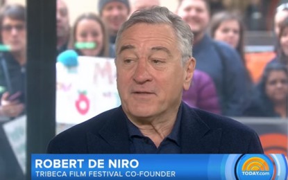 Robert De Niro denounces medical totalitarians: