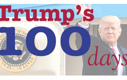 Scoring Trump’s first 100 days