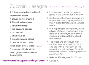 Healthy doesn't - zucchini-lasagna-recipe