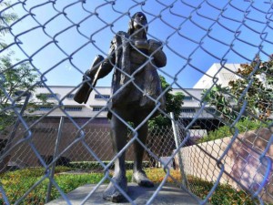 Brown University Celebrates - Christopher-Columbus statue