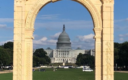 The Arch Of Baal Was Put Up In Washington D.C. One Day Before Brett Kavanaugh Testified To Congress