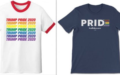 Both Trump and Biden Official Sites Selling Rainbow ‘Pride’ Apparel