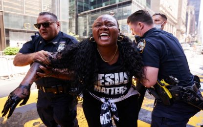 ‘Jesus Matters’ activists deface BLM murals in NYC, say police treated them well