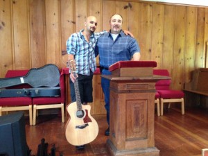 Feed the sheep-Pastor Bob and Worship leader Danny Vieira
