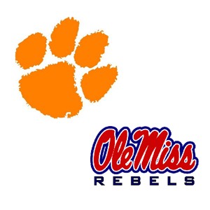 Clemson and Ole Miss