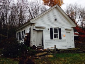The Mount Vernon Baptist Church in Foster has been condemned after a pickup truck crashed into the building on Halloween night.