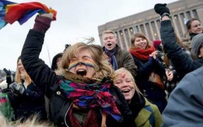 Finnish Church Embraces Gay Marriage, Loses 12,000 Members