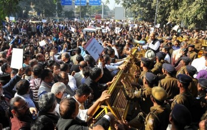 India’s Christians Protest After St. Sebastian’s Church Burns