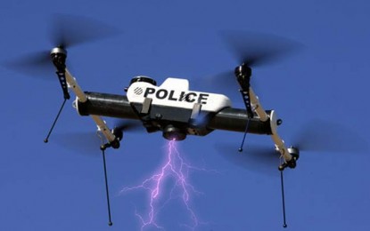First US State Approves Drones with Rubber Bullets, Tasers, Pepper Spray, Tear Gas, Sound Cannons for Domestic Use