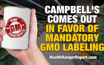 Campbell’s calls for nationwide mandatory GMO labeling