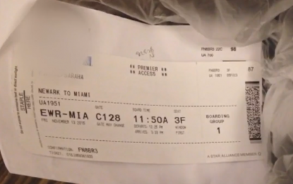Apparently You Should Never Throw Away Your Boarding Pass