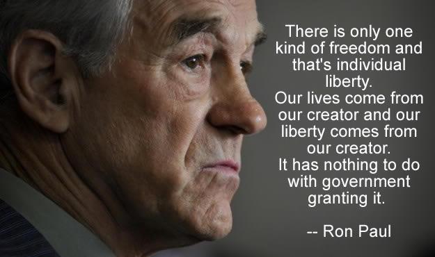 WHY FREEDOM IS FALTERING - ron-paul-freedom-quote