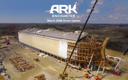Amish carpenters nearing completion of life-sized Noah’s Ark