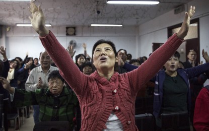 Christians save church from demolition in China
