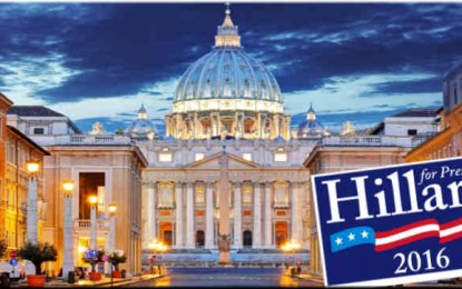 Most in the Vatican backed Hillary Clinton for president