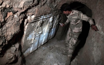 Ancient Assyrian palace found in Mosul ruins