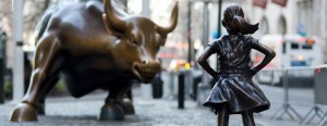 Controversy erupts over Wall Street statue