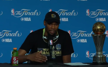 Golden State Warriors Win NBA Championship, Kevin Durant Wins MVP