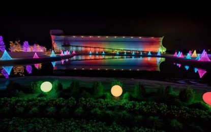 The Ark Encounter Will be Permanently Lit with Rainbow Lights