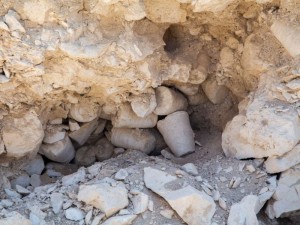 More stone vessels found inside the ancient workshop