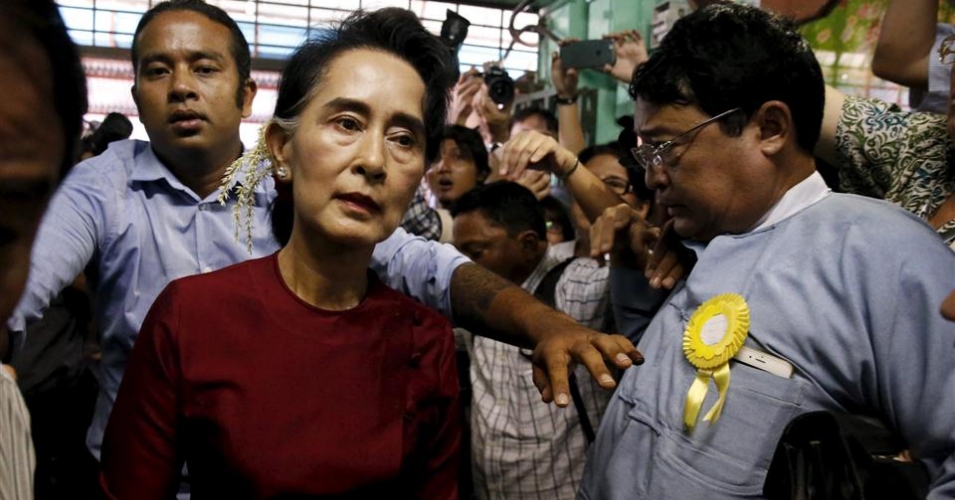 Burmese Leader - Aung San Suu Kyi of Myanmar