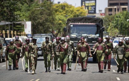 Kenyan police kill dozens of protesters before election