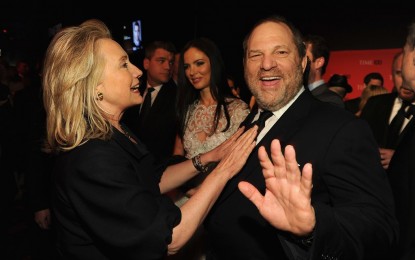 NYT: Bill and Hillary Were Weinstein’s ‘Celebrity Shields’