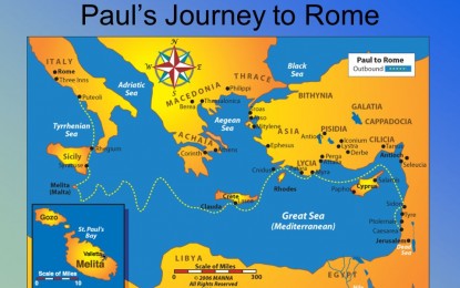 The Gospel Spreads From Caesarea To Rome