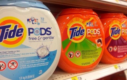 American kids start eating Tide pod detergents