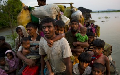 Myanmar bulldozes what is left of Rohingya Muslim villages