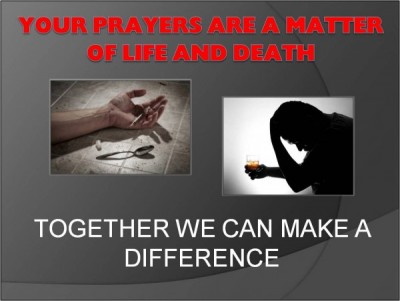 The 28th Annual ‘Just Pray NO!’ to Drugs Worldwide Weekend of Prayer and Fasting