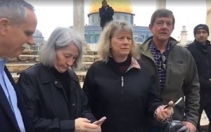 Caption: Tour guide says lawmakers questioned for taking olive branch from holy site; police say Scott Tipton and David McKinley 'not detained or arrested'
