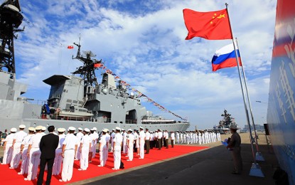 China voices support for Russia on Syria, holds naval drills against USA