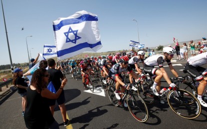 In Israel, Giro d’Italia busts out bikes big time