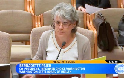 Brave mom exposes vaccine corruption to Washington State Board of Health
