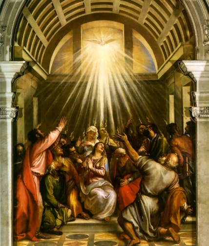 The feast of the Pentecost
