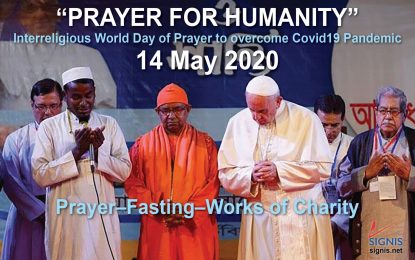 ‘Pope Francis’ Wants ‘Believers of All the Religions to Unite Together Spiritually on May 14’ to End Coronavirus
