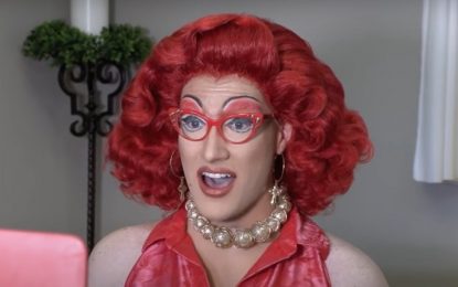 Drag Queen “Pastor” Says the “Bible is Nothing” and Calls God by Female Pronouns in Poem